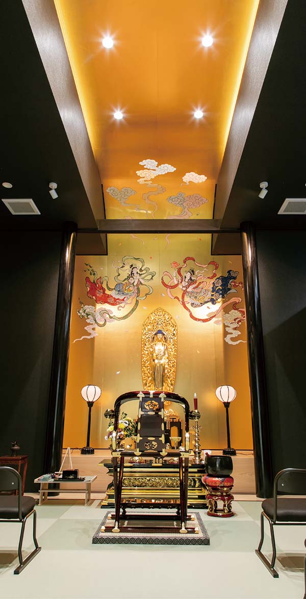 滋賀県愛知郡愛荘町こがね「別邸らいせ」店内写真　仏壇